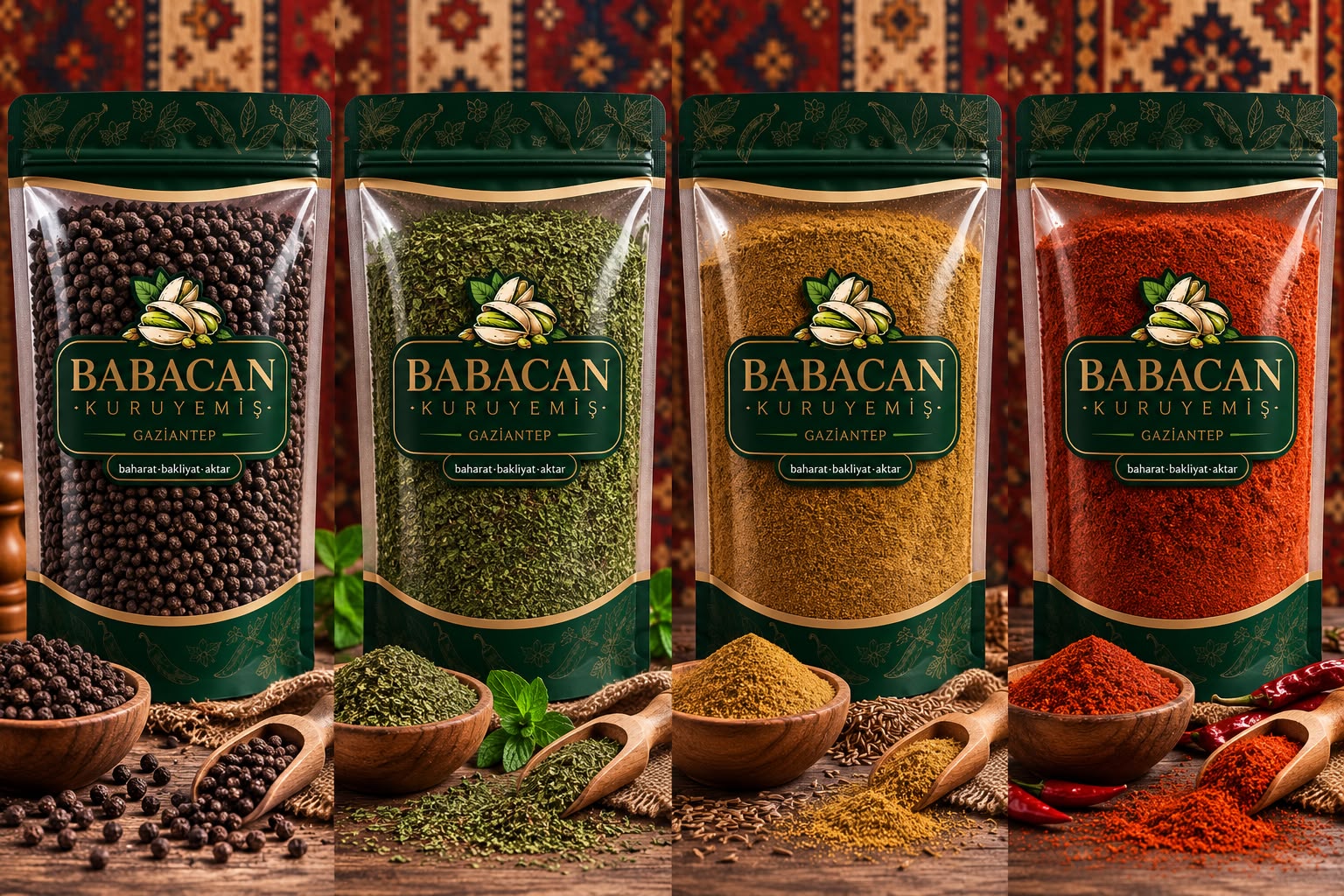Babacan Kuruyemiş baharat ürünleri